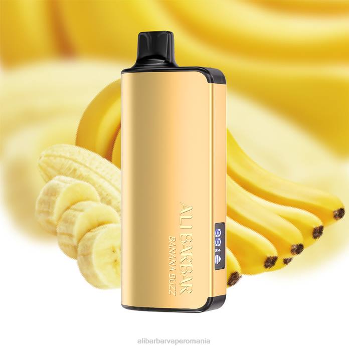 Alibarbar Vape Flavours zumzet de banane - Alibarbar Ingot 9000 vape de unică folosință 6TVX27